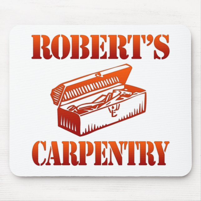 Mousepad A carpintaria de Robert (Frente)
