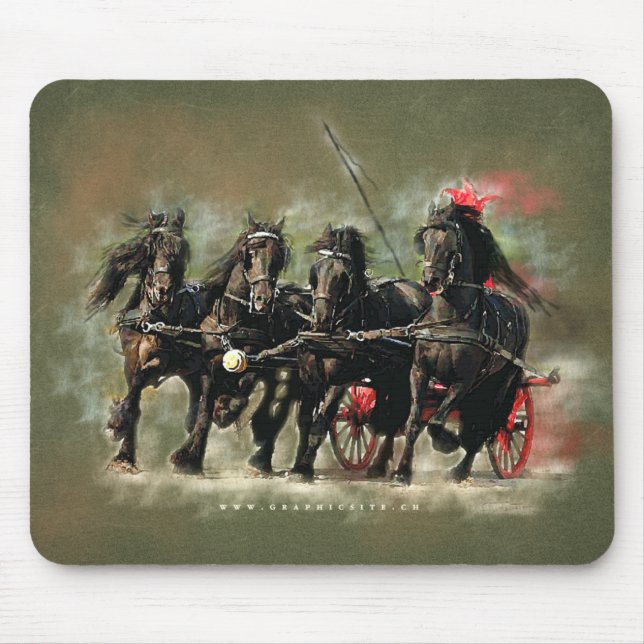 Mousepad A Carruagem - Bloco De Mouse (Frente)