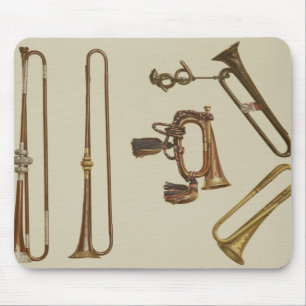 Mousepad A cavalaria toca trombeta, um cornetim, uma