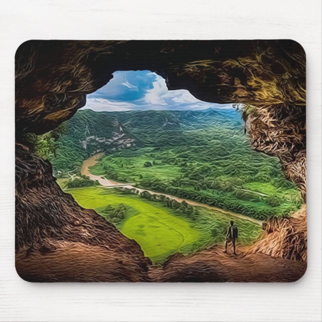 Mousepad A caverna da janela, Puerto Rico (Frente)