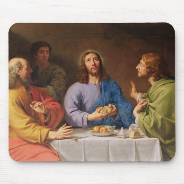 Mousepad A ceia em Emmaus (Frente)