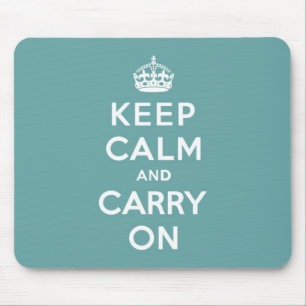 Mousepad A cerceta masculino mantem a calma e continua