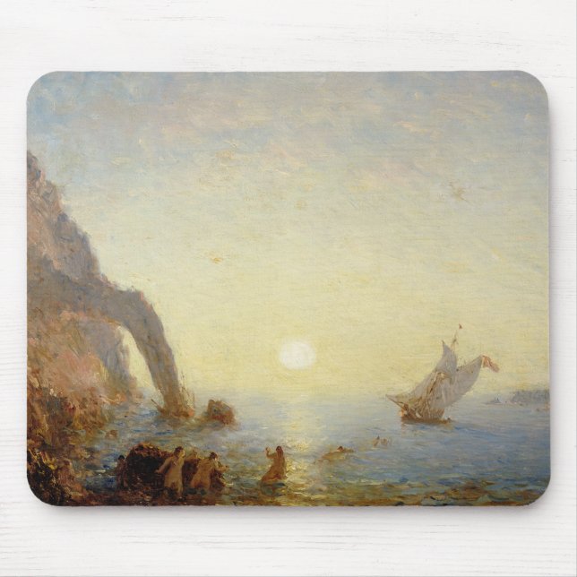 Mousepad A chamada das sirenes (óleo em canvas) (Frente)
