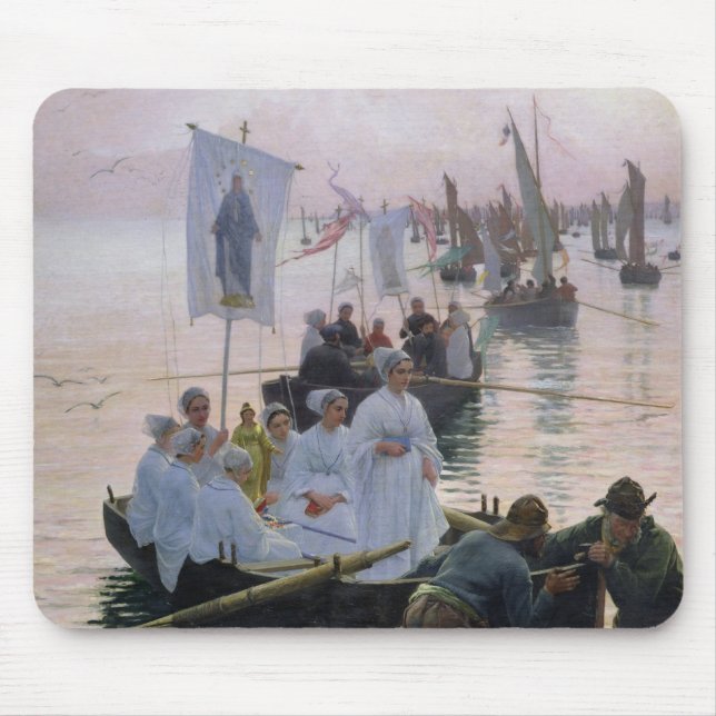 Mousepad A chegada da procissão de St Anne (Frente)