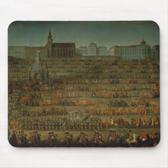 Mousepad A chegada de Isabella de Parma (Frente)