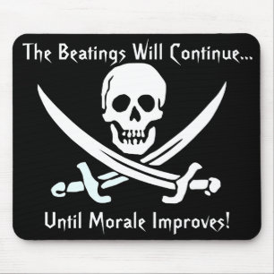 Mousepad A chita Jack Roger alegre, as batidas quer o Cont