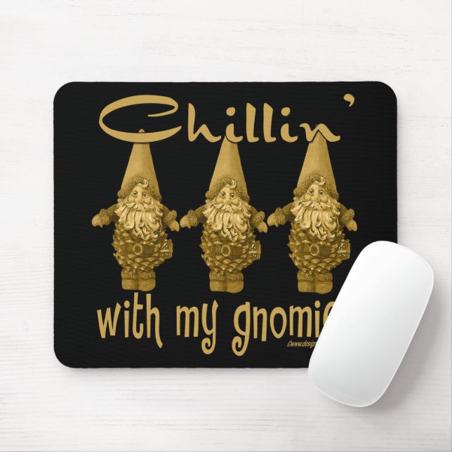 Mousepad A chorar com os meus Gnomos! (Com mouse)