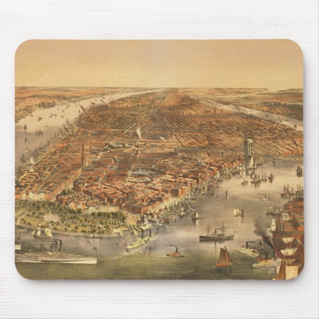 Mousepad A cidade de New York, 18 (Frente)