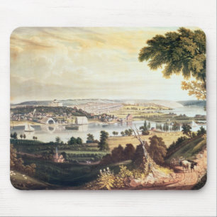 Mousepad A cidade de Washington além do marinho