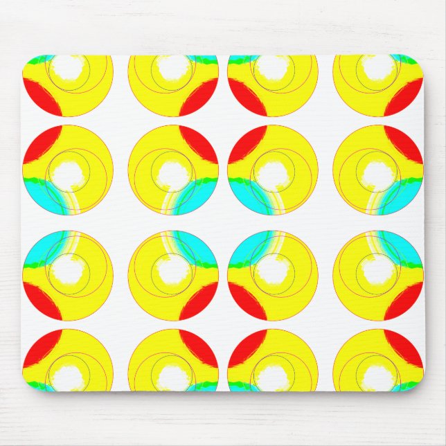 Mousepad A circular por... (Frente)