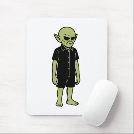 Mousepad A Coisa Que Eles Viram - Eu Acredito Que A Alieníg