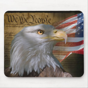 Mousepad A colagem de Eagle