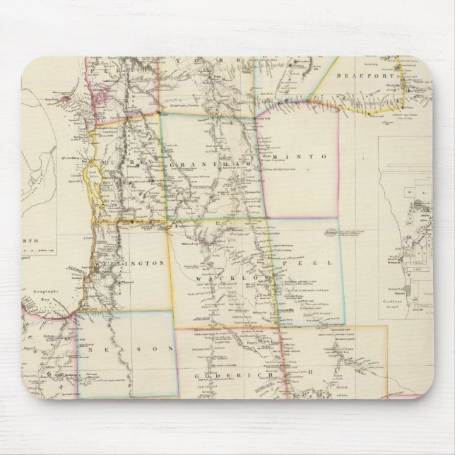 Mousepad A Colônia da Austrália Ocidental (Frente)