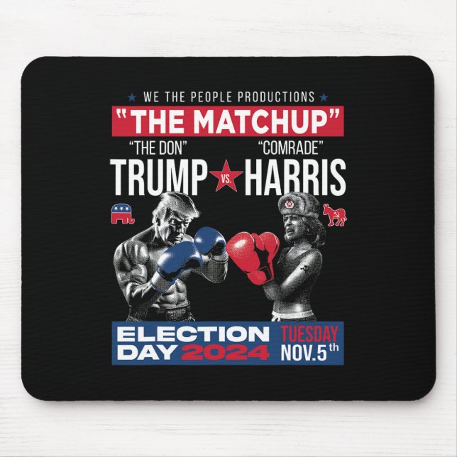 Mousepad A Combinação Do Don E Do Camarada Harris - Pro Tru (Frente)