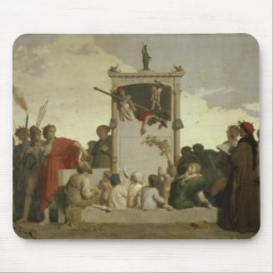 Mousepad A comédia humana, c.1852