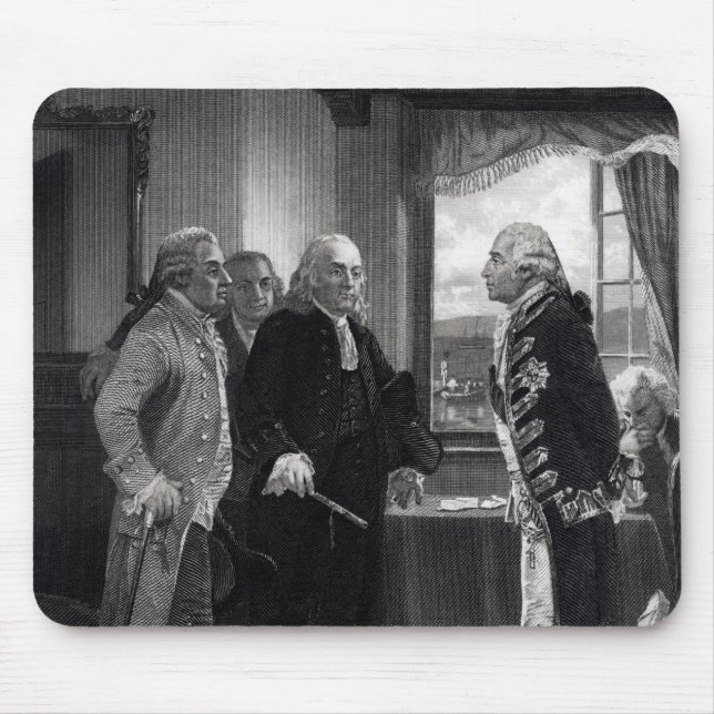 Mousepad A conferência da paz sobre Staten Island (Frente)