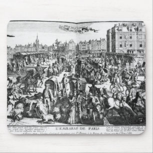 Mousepad A congestão em Paris