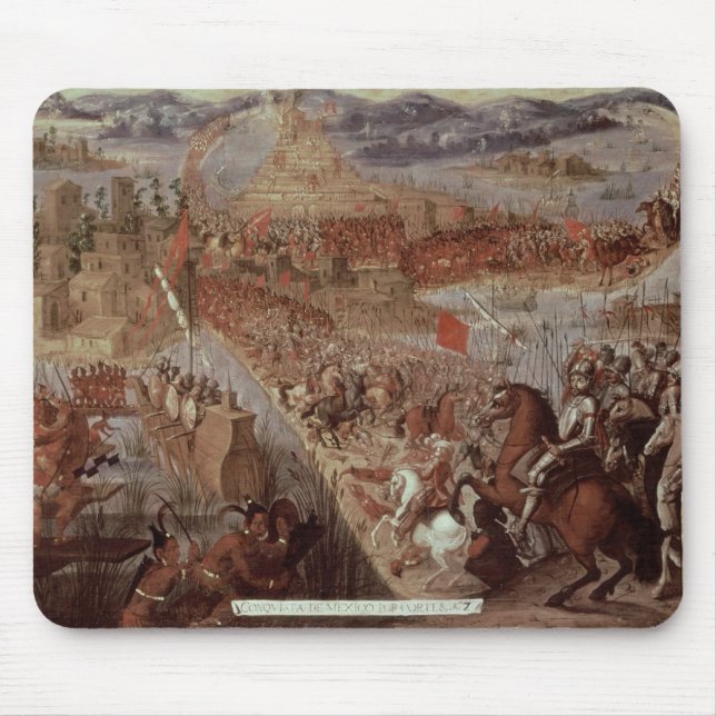 Mousepad A conquista de Tenochtitlan (Frente)