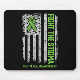 Mousepad A Consciência Da Saúde Mental Combater O Stigma Me