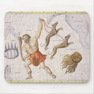 Mousepad A constelação de Bootes, chapeia 20 'do atlas Co