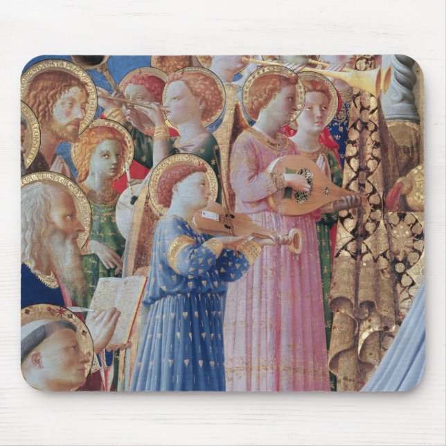 Mousepad A coroação da virgem (Frente)