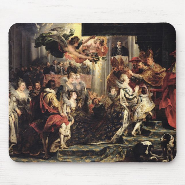 Mousepad A coroação de Marie de Medici no St. (Frente)