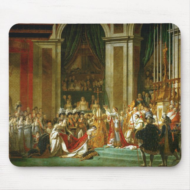 Mousepad A coroação de Napoleão, Jacques-Louis David (Frente)