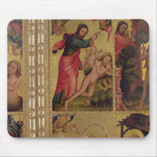 Mousepad A criação da véspera, um painel de Grabower