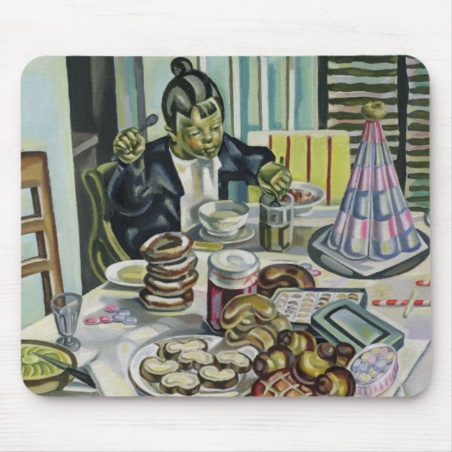 Mousepad A criança com os bolos (Frente)