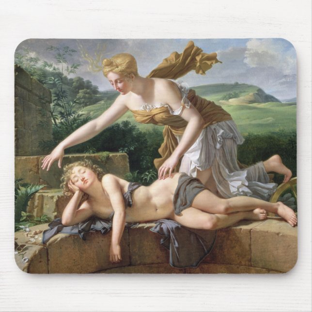 Mousepad A criança da fortuna, 1801 (óleo em canvas) (Frente)