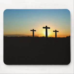 Mousepad A Crucificação Atravessa o Sunset