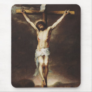 Mousepad A Crucificação por Bartolome Esteban Murillo