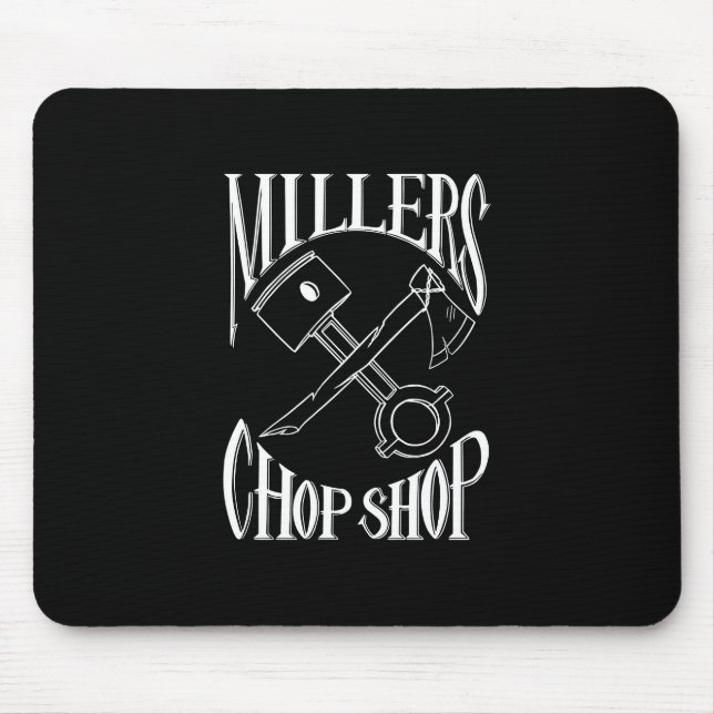 Mousepad A cruz clássica desossa o logotipo (Frente)