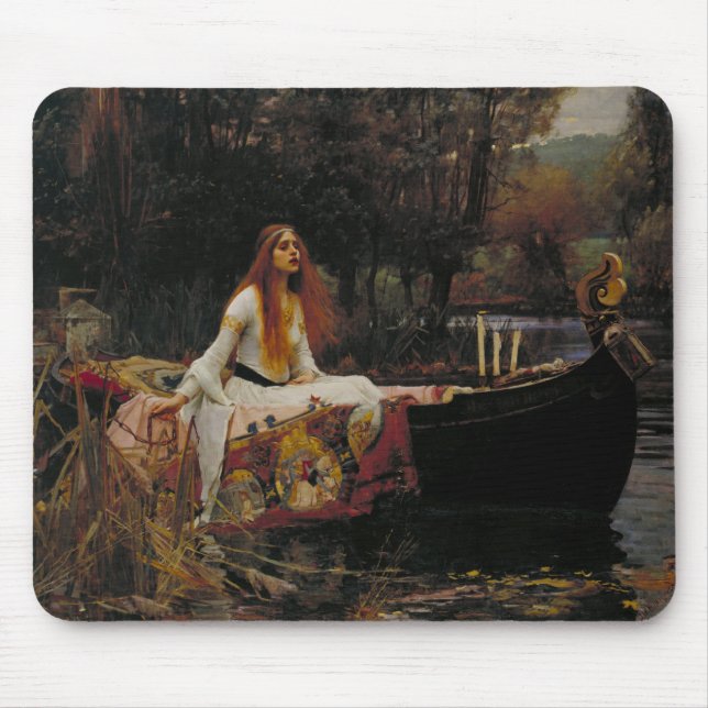 Mousepad A Dama de Shalott: Uma História de Fantasma Celta  (Frente)