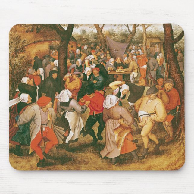 Mousepad A dança do casamento, 1607 (Frente)