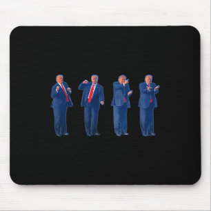 Mousepad A Dança Trumpty Trump Dançando 4 De Julho