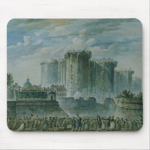 Mousepad A destruição do Bastille, o 14 de julho de 1789