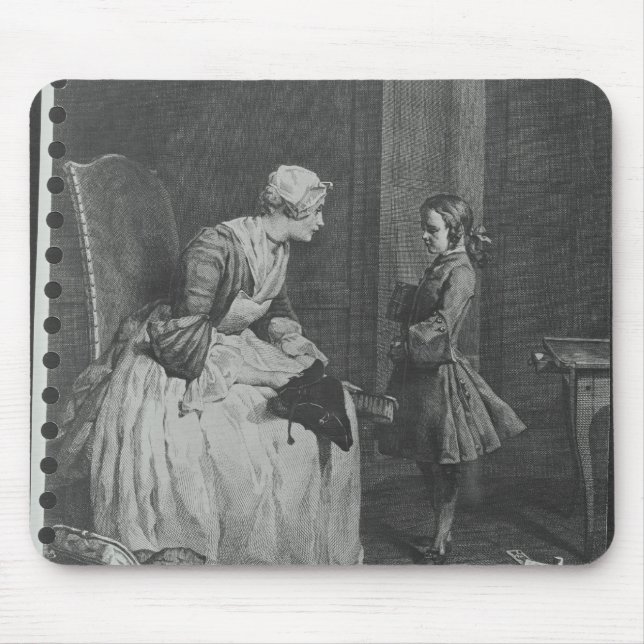 Mousepad A educadora, 1739 (Frente)