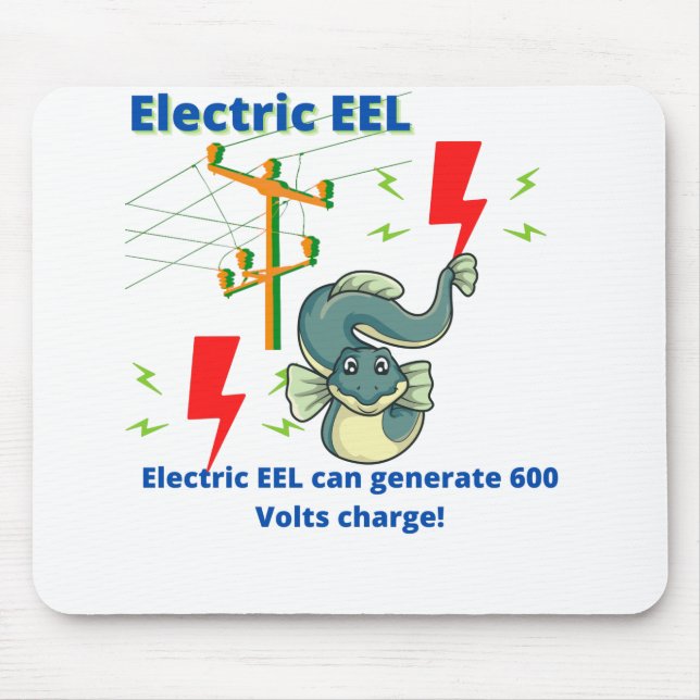 Mousepad A EEL Elétrica Pode Gerar 600 Volts (Frente)