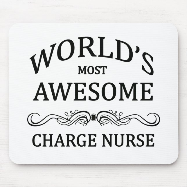 Mousepad A enfermeira de carga a mais impressionante do (Frente)