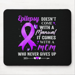 Mousepad A epilepsia não vem com uma Purpe de Consciência M