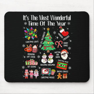 Mousepad A época mais maravilhosa do ano natal xmas