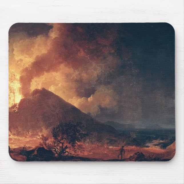 Mousepad A erupção do Monte Vesúvio em 1771 (Frente)