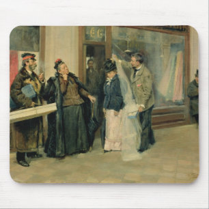 Mousepad A escolha de presentes de casamento, 1897-98