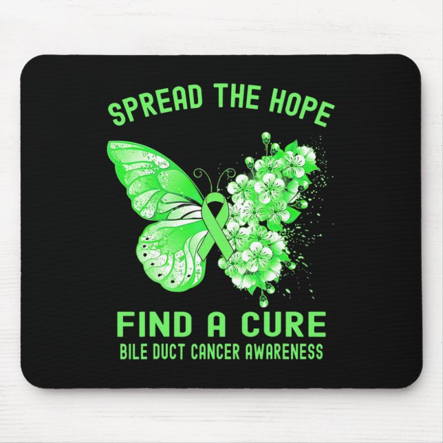 Mousepad A Esperança Encontrar Uma Cura Conscientização do  (Frente)