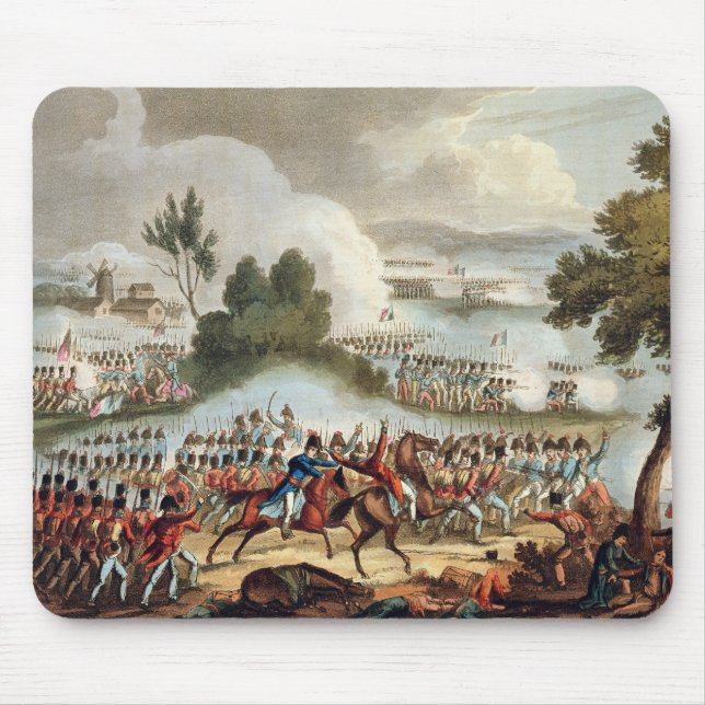 Mousepad A esquerda do exército britânico na ação no (Frente)