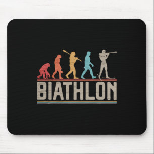 Mousepad A Evolução Do Alvo De Biatlo Atirar Na Pele Xc