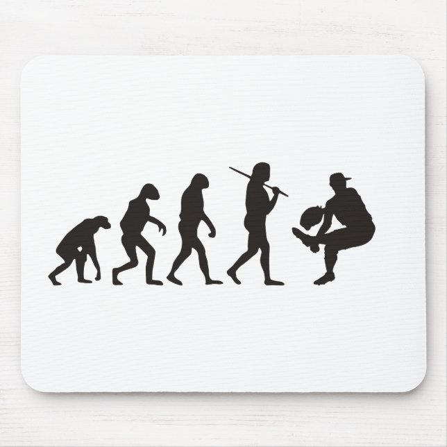 Mousepad A Evolução Do Baseball Pitcher (Frente)