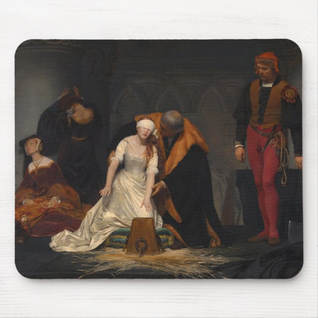 Mousepad A execução da senhora Jane Cinzento (Frente)