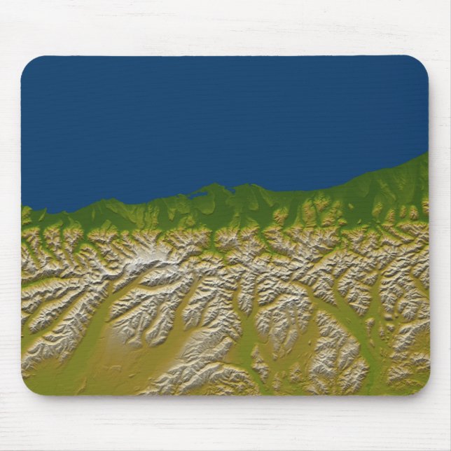 Mousepad A falha alpina ao longo da costa oeste (Frente)